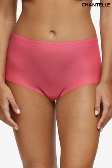 Chantelle Love Pink Soft Stretch One Size (XS-XL) Seamless High Waisted Briefs