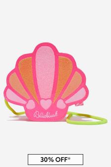 Billie Blush Girls Shell Shoulder Bag in Pink
