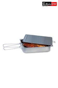Callow Large Stainless Steel Smoker for Stovetop or BBQ