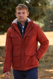 Mens Clothing Jackets Casual jackets Emporio Armani Synthetic Down Jacket in Orange for Men 