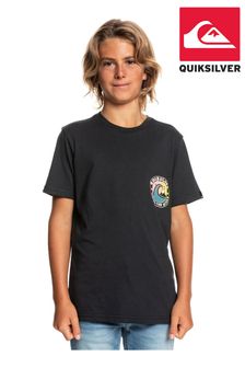 Quiksilver Boys Black Short Sleeve T-Shirt