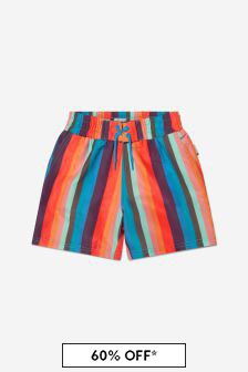 Paul Smith Junior Boys Striped Swim Shorts
