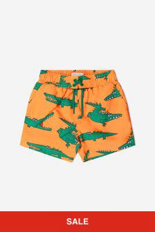 Stella McCartney Kids Baby Boys Crocodile Swim Shorts