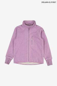 Polarn O. Pyret Purple Waterproof Fleece Jacket