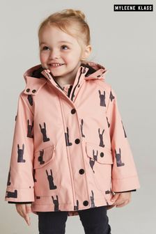 Myleene Klass Kids Pink Bunny Rain Mac Coat (T63888) | £36 - £40