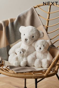White Bear Plush Toy (T64452) | £12 - £21
