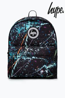 Hype. Black Paint Brush Backpack