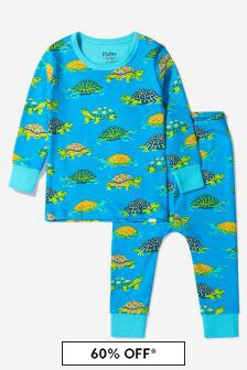 Hatley Kids & Baby Baby Boys Blue Turtles Organic Cotton Pyjamas