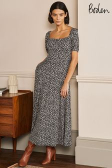 Boden Square Neck Jersey Maxi Dress