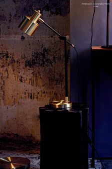 French Connection Brass/Black Table Lamp