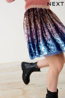 Ombre Next Sequin Skirt (3-16yrs) (T66550) | £21 - £26