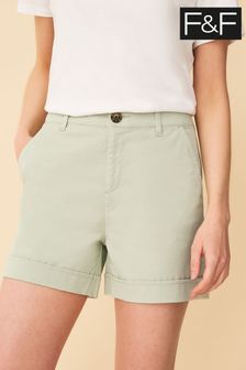 F&F Green Chino Shorts