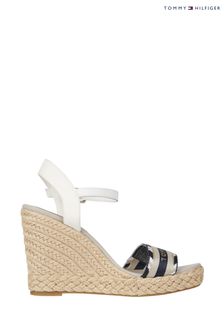 Tommy Hilfiger Natural Corporate High Wedges
