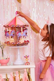 Party Pieces Pink Carousel Treat Stand