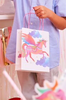 Party Pieces Pink Pack of 12 Unicorn Fairy Princess Party Treat Bags