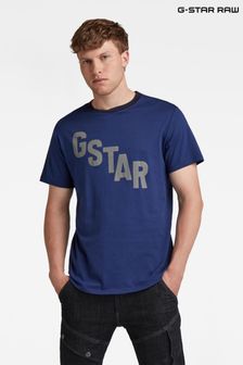 G-Star Lash Sports Graphic Blue T-Shirt