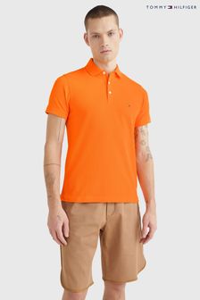 Tommy Hilfiger Orange 1985 Slim Polo Shirt
