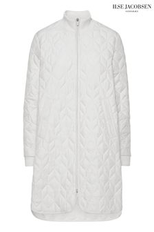Ilse Jacobsen White Padded Quilt Coat