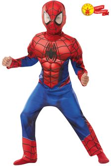 Rubies Red/Blue Ultimate Spiderman Deluxe Fancy Dress Costume