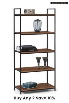 Julian Bowen Brown Tribeca Tall Bookcase