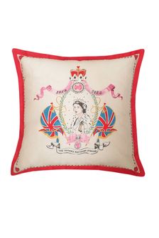 Cath Kidston Regal Red Jubilee Queen Cushion