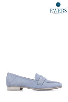 Pavers Penny Blue Loafers