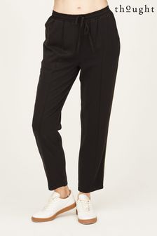 Thought Black TENCEL™ Woven Essential Joggers