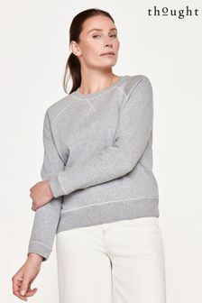 Thought Grey Pri Fairtrade Organic Cotton Sweater