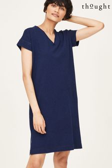Thought Blue The Easy Organic Cotton T-Shirt Dress