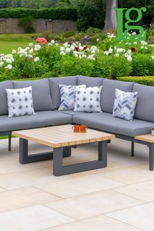 LG Outdoor Stockholm Opensided Modular Lounge Set with Coffee Table