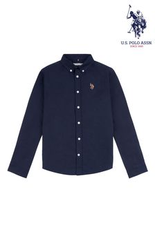 U.S. Polo Assn Blue Lifestyle Peached Oxford Shirt