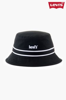Levi's® Black Poster Logo Bucket Hat