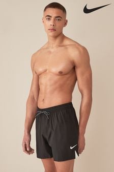 Nike Black Essential 5 Inch Volley Swim Shorts