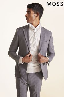 Moss Slim Fit Grey Performance Suit