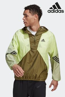 adidas Green Back To Sport WIND.RDY Anorak