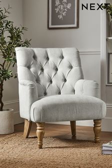 light grey arm chair