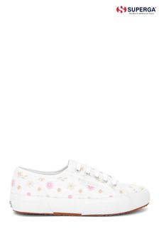 Superga 2750 Flowers Embroidery Trainers