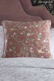 Wedgwood Pink Wild Strawberry Cushion