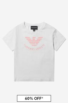 Emporio Armani Girls Logo Print T-Shirt