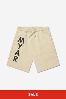 MYAR Boys Cotton Logo Shorts in Grey