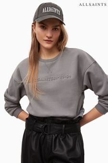 AllSaints Grey Rei Sweatshirt