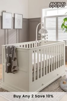 All Girls School Uniform Oxford Cot Bed Pure White (T85531) | £669