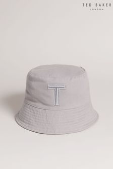 Ted Baker Mens Grey Teri Dk-T Bucket Hat