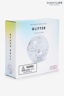 Sunnylife Natural Glitter Inflatable Beach Ball