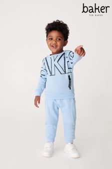 Baker by Ted Baker Letter Sweater and Jogger Set (T87467) | £33 - £36