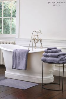 Jasper Conran London Lavender Grey Soft Velvety Tufted Turkish Cotton Bath Mat (T89705) | £30
