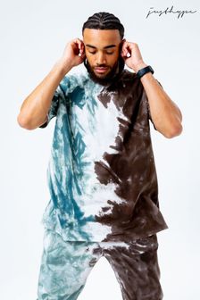 Hype. Mens Black Shore Dye T-Shirt (T90522) | £25