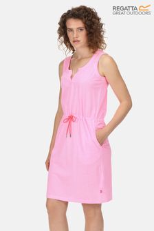 Regatta Pink Fahari Drawcord Waist Dress
