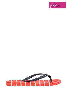 Joules Red Flip Flop