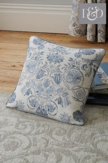 D&D Blue Averie Cushion